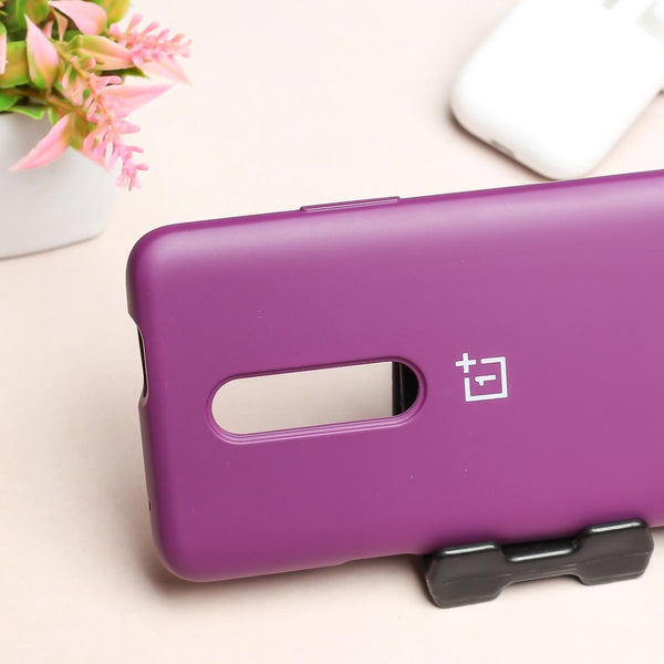 Dark Purple Original Silicone case for Oneplus 7 Pro - The Hatke