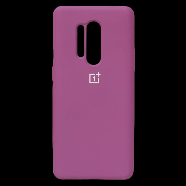 Dark Purple Original Silicone case for Oneplus 8 Pro - The Hatke