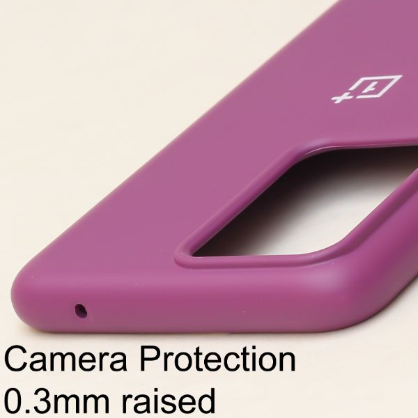 Dark Purple Original Silicone case for Oneplus Nord 2T - The Hatke