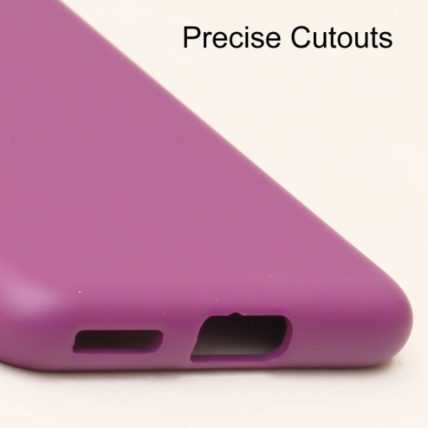 Dark Purple Original Silicone case for Oneplus Nord 2T - The Hatke