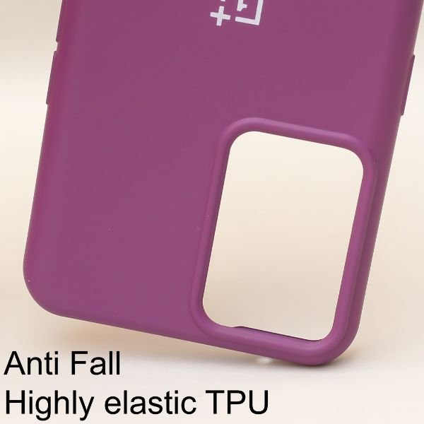 Dark Purple Original Silicone case for Oneplus Nord CE 2 Lite - The Hatke