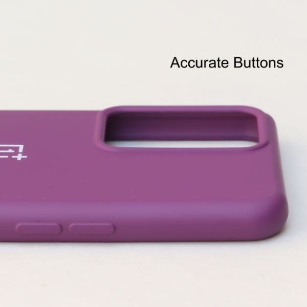 Dark Purple Original Silicone case for Oneplus Nord CE 2 Lite - The Hatke