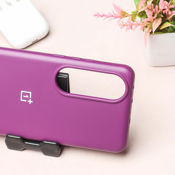 Dark Purple Original Silicone case for Oneplus Nord CE 4 - The Hatke