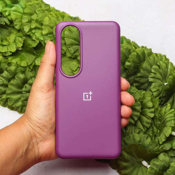 Dark Purple Original Silicone case for Oneplus Nord CE 4 - The Hatke