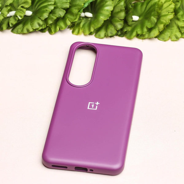 Dark Purple Original Silicone case for Oneplus Nord CE 4 - The Hatke