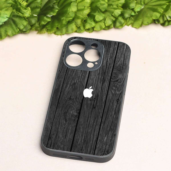 Dark Wood MB Case for Apple Iphone 12 pro - The Hatke