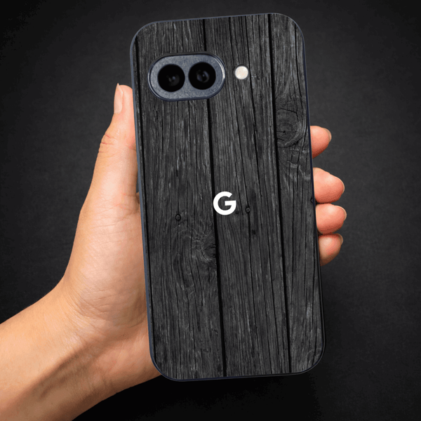 Dark Wood MB Case for Google Pixel 9a - The Hatke