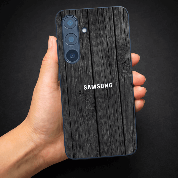 Dark Wood MB Case for Samsung Galaxy S25 - The Hatke