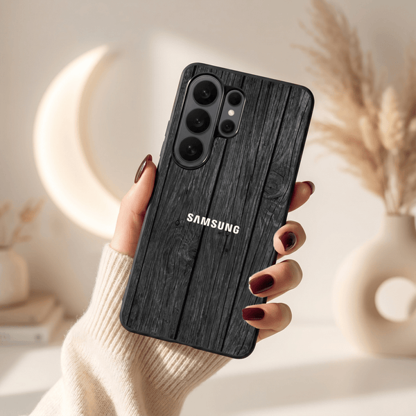 Dark Wood MB Case for Samsung Galaxy S26 Ultra - The Hatke