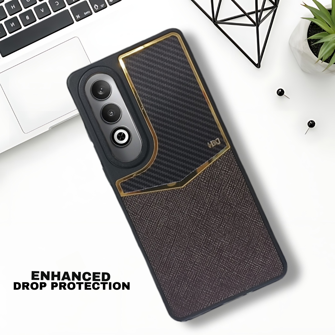 GoldAura Dark Brown Case for Oneplus Nord CE 4