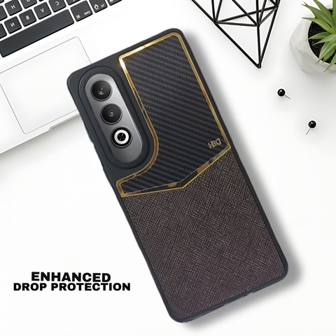 GoldAura Dark Brown Case for Oneplus Nord CE 4