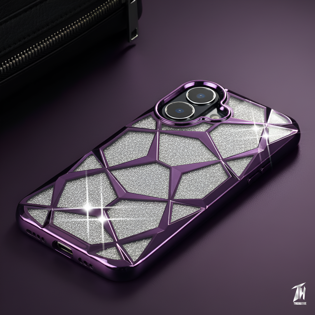 Dazzle Purple Silicone case for Apple iphone 17