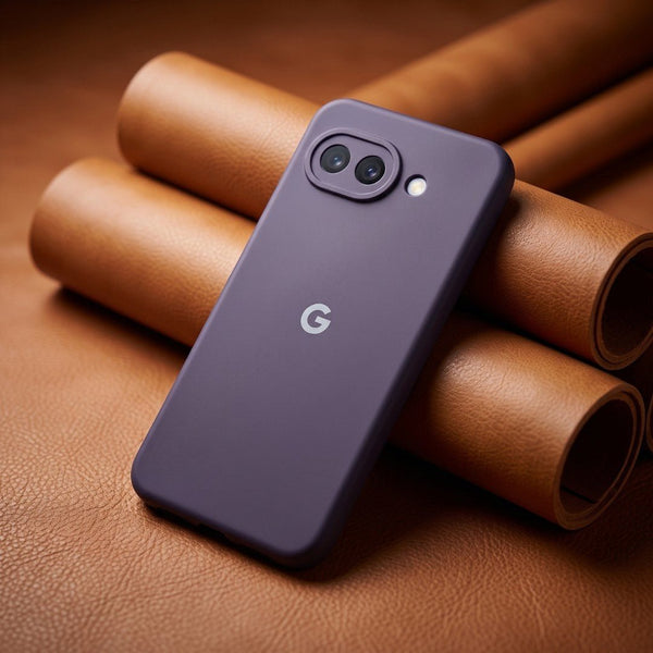 Deep Purple Camera Original Silicone case for Google Pixel 10a - The Hatke