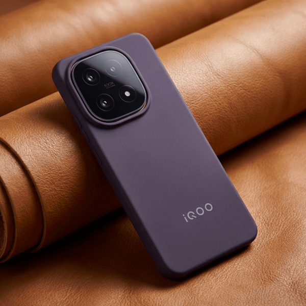 Deep Purple Camera Original Silicone case for IQOO 15 - The Hatke