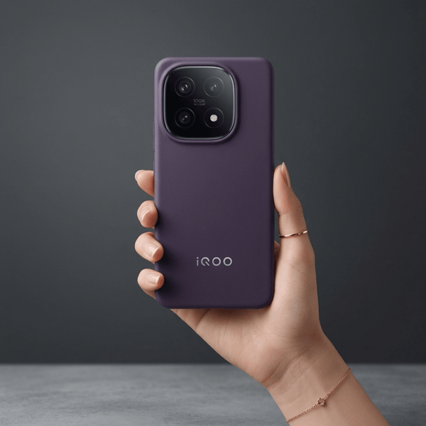 Deep Purple Camera Original Silicone case for IQOO 15 - The Hatke