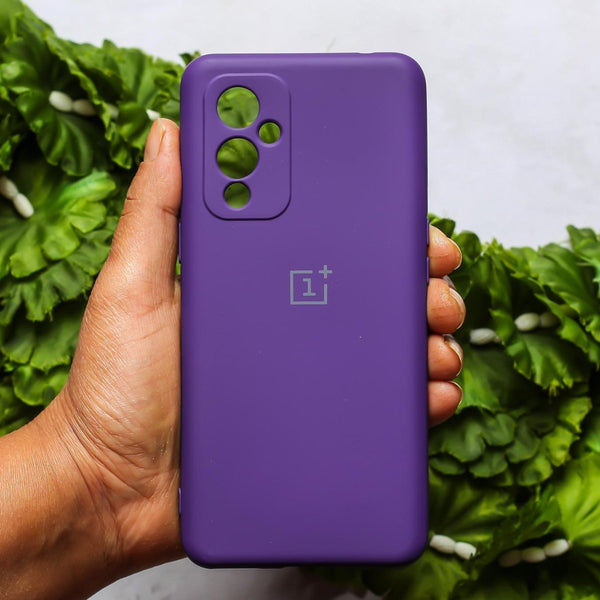 Deep Purple Camera Original Silicone Case for Oneplus 9 - The Hatke