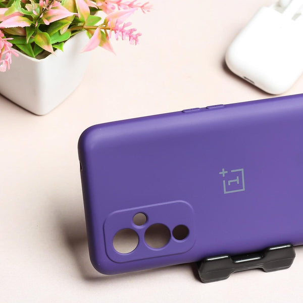 Deep Purple Camera Original Silicone Case for Oneplus 9 - The Hatke