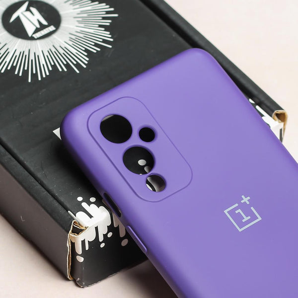 Deep Purple Camera Original Silicone Case for Oneplus 9 - The Hatke