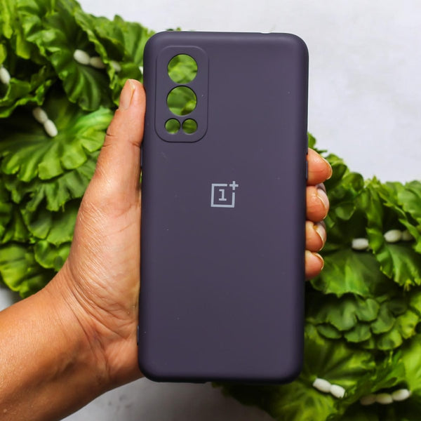 Deep Purple Camera Original Silicone Case for Oneplus Nord 2 - The Hatke
