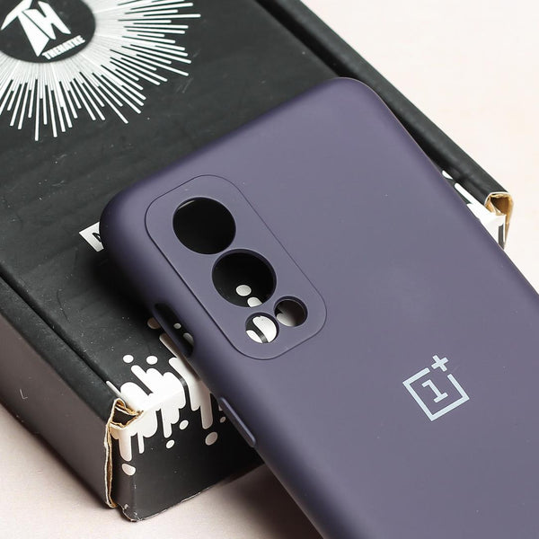 Deep Purple Camera Original Silicone Case for Oneplus Nord 2 - The Hatke
