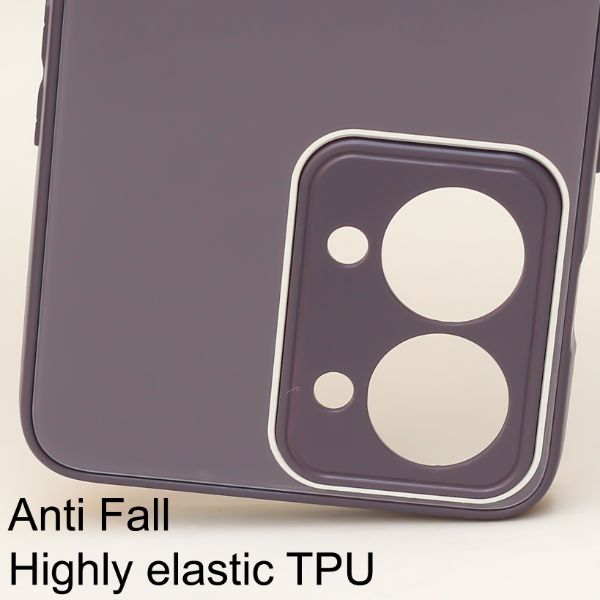 Deep Purple Camera Original Silicone Case for Oneplus Nord 2T - The Hatke