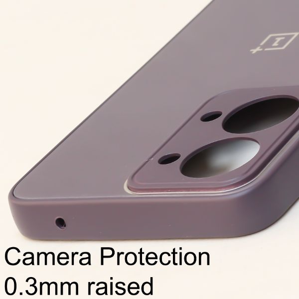 Deep Purple Camera Original Silicone Case for Oneplus Nord 2T - The Hatke