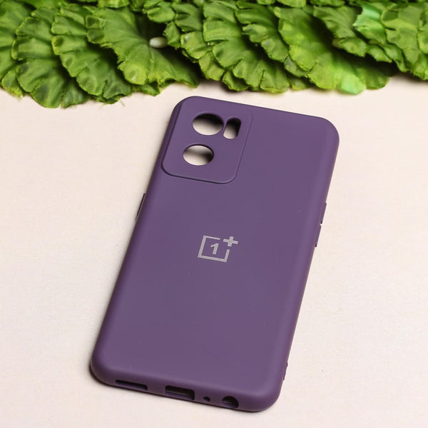 Deep Purple Camera Original Silicone Case for Oneplus Nord CE 2 - The Hatke