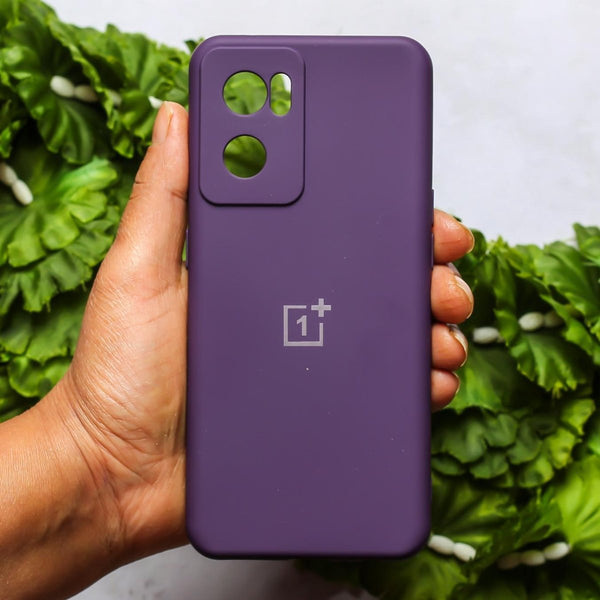 Deep Purple Camera Original Silicone Case for Oneplus Nord CE 2 - The Hatke