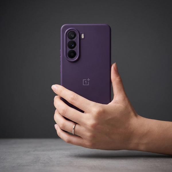 Deep Purple Camera Original Silicone case for Oneplus nord ce 6 Lite - The Hatke