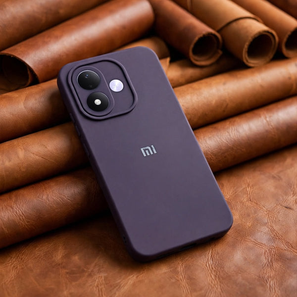 Deep Purple Camera Original Silicone case for Redmi Note 17 - The Hatke