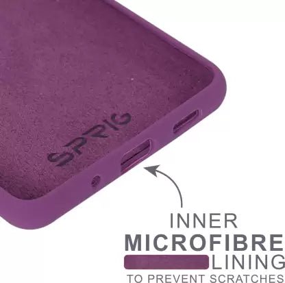 Deep Purple Camera Original Silicone Case for Samsung S20 FE - The Hatke