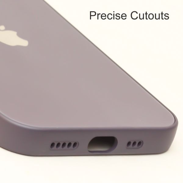 Deep Purple camera Safe mirror case for Apple Iphone 14 Plus - The Hatke