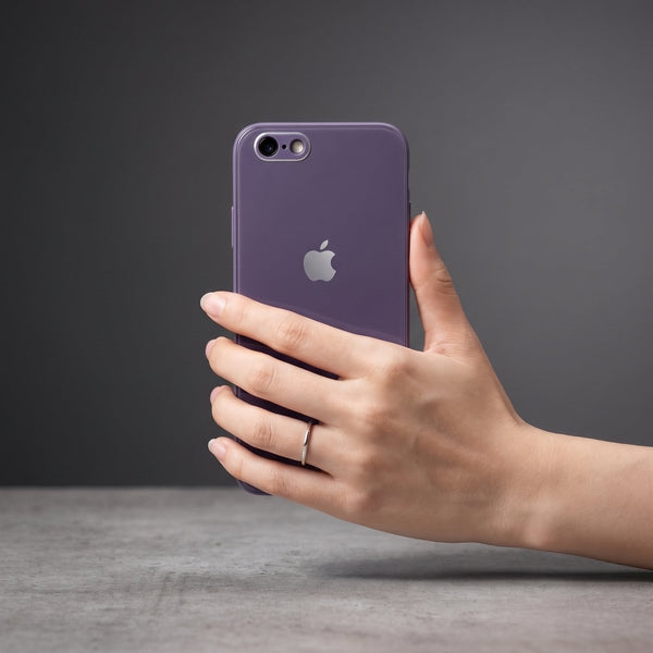 Deep Purple Camera Safe mirror case for Apple iphone 6 plus/6s plus - The Hatke