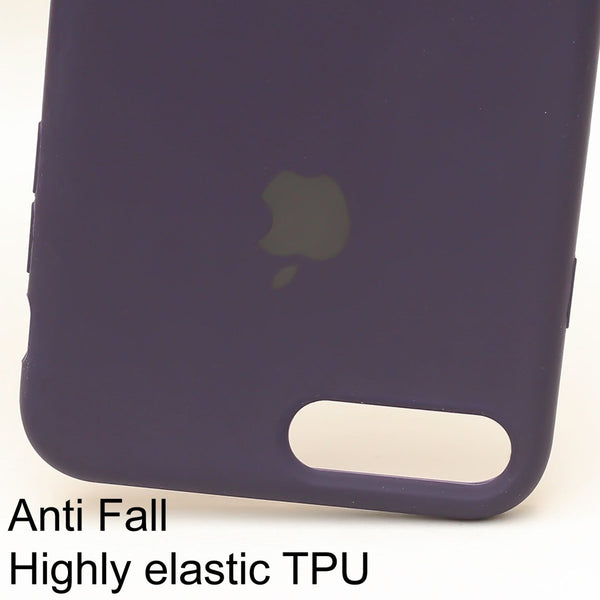 Deep Purple Original Silicone case for Apple iphone 7 Plus - The Hatke