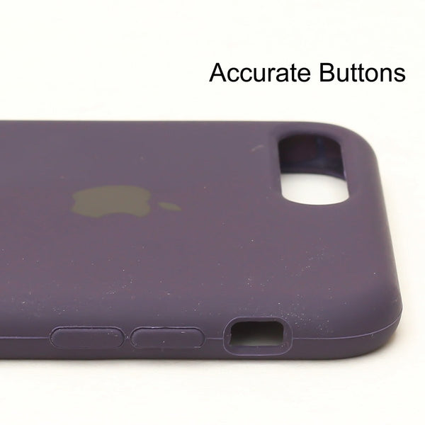 Deep Purple Original Silicone case for Apple iphone 7 Plus - The Hatke