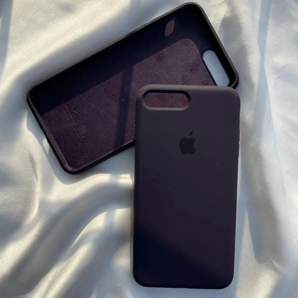 Deep Purple Original Silicone case for Apple iphone 7 Plus - The Hatke