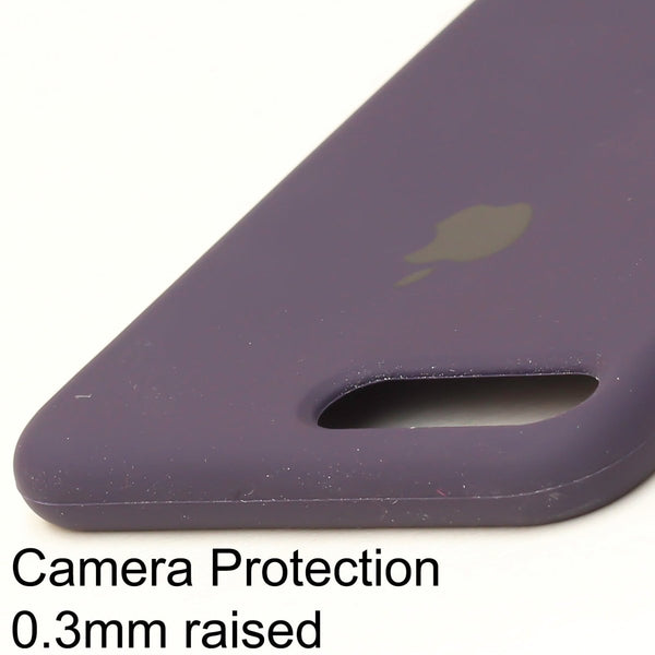Deep Purple Original Silicone case for Apple iphone 7 Plus - The Hatke