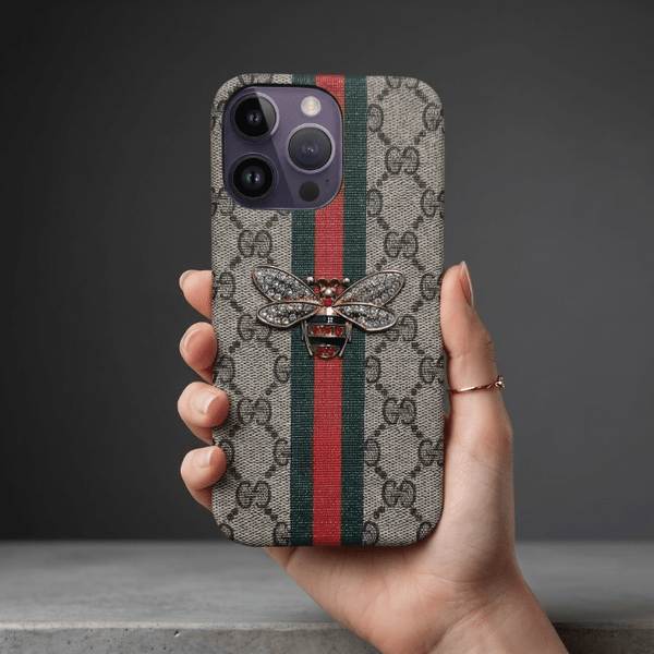 Design CG Butterfly Silicone case for Apple Iphone 14 Pro Max - The Hatke