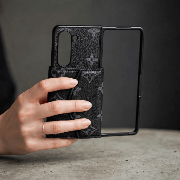 Design L2 Black Silicone case for Samsung Galaxy Fold 5 - The Hatke
