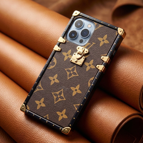 Design L4 Brown Silicone case for Apple iphone 14 Pro Max - The Hatke