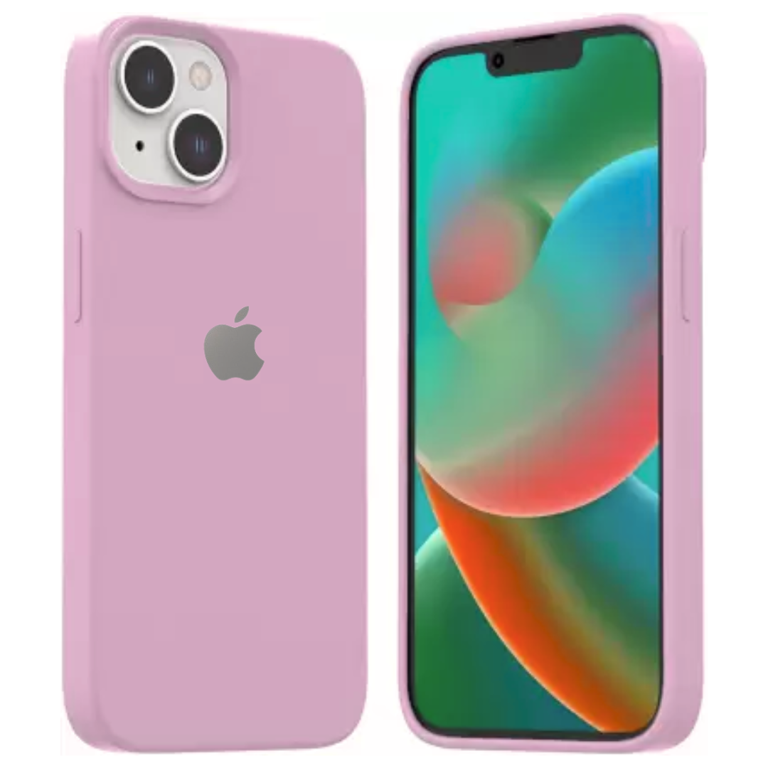 Lavender Original Silicone case for Apple iphone 15