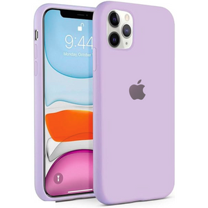 Lavender Original Silicone case for Apple iphone 15 Pro Max