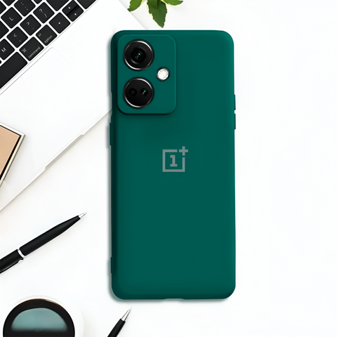 Dark Green Camera Original Silicone case for Oneplus Nord CE 3