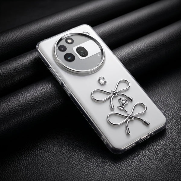 Diamond Ribbon Silicone Hard Case for Nothing Phone 3a Pro - The Hatke