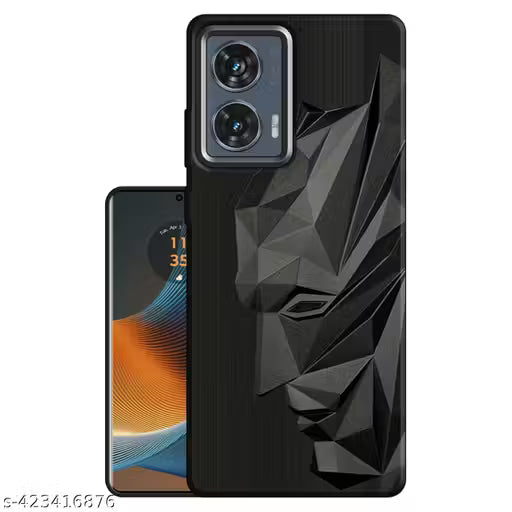 Superhero Engraved logo silicon Case for Motorola G96