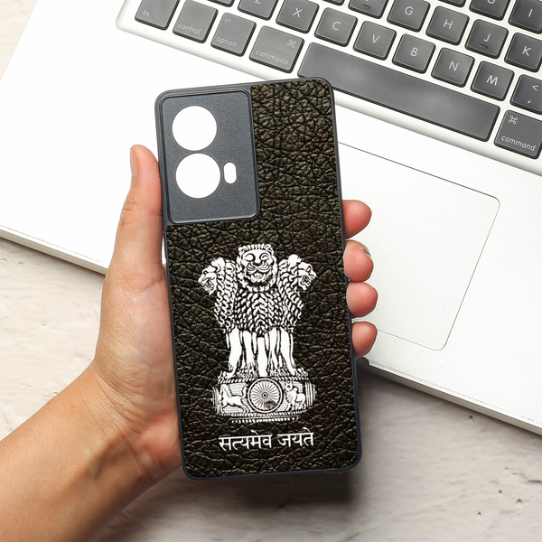 Black Satyamev Jayate MB case for Motorola Edge 50 Fusion