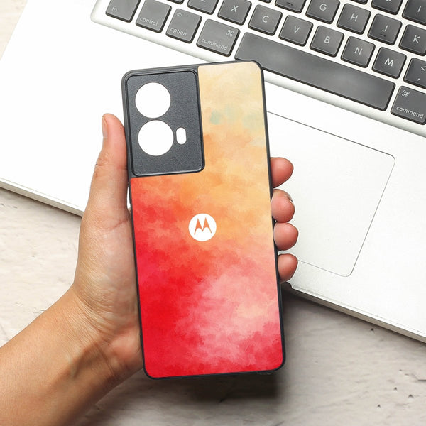 Magma oil Paint (MB) silicone Case for Motorola G85