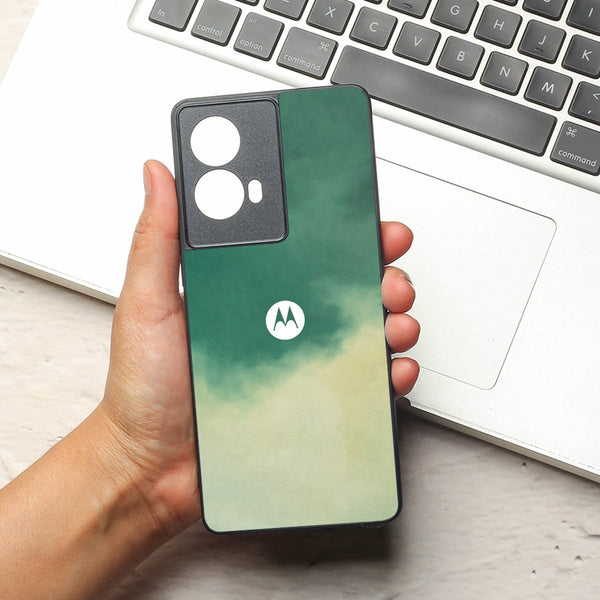 Thunder oil Paint (MB) Silicone Case for Motorola Edge 50 Fusion
