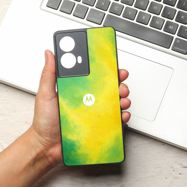 Ocean oil Paint (MB) Silicone Case for Motorola Edge 50 Fusion