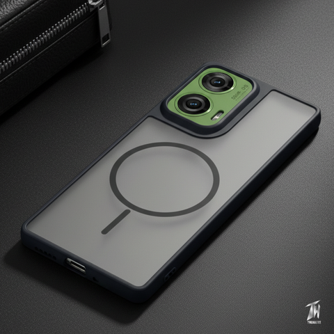 KYRON Black Matte Case for Motorola Edge 50 Fusion